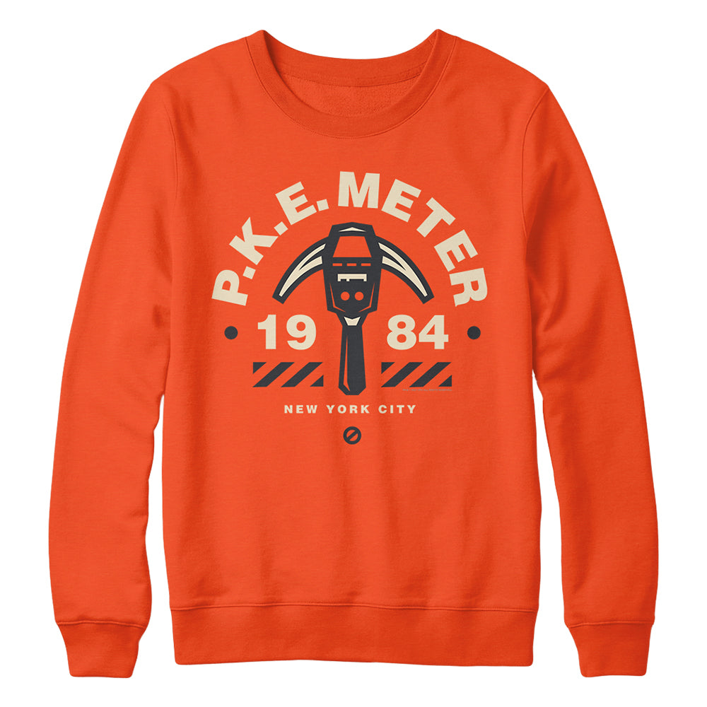 Ghostbusters Afterlife PKE Meter Unisex Orange Crewneck