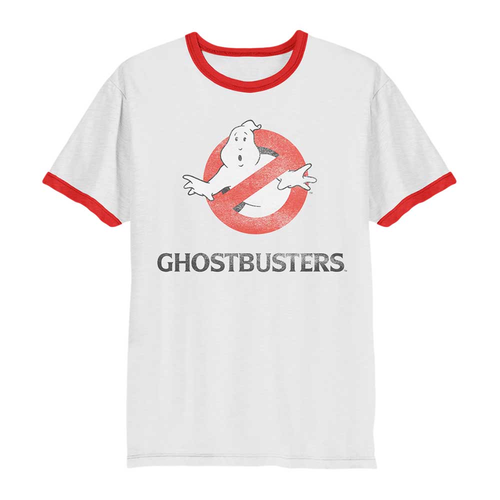 Ghostbusters Retro Logo Ringer Tee