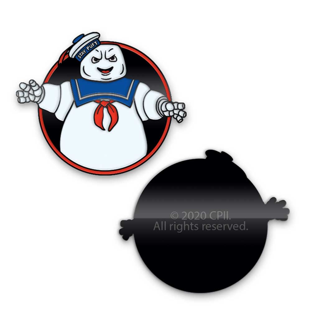 Orecchini A Perno Con Tema Ghostbusters, Smaltati Multicolore, Chiusura In Gomma, Regalo Per Fan