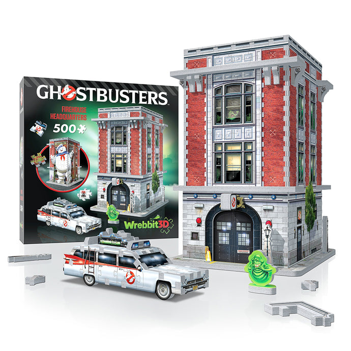 Ghostbusters Firehouse 3D Puzzle
