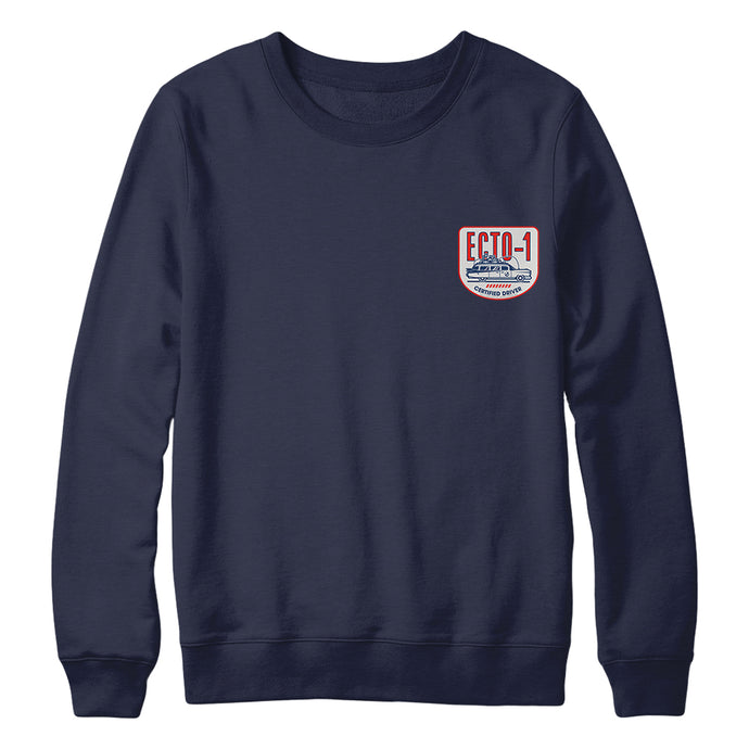 Ghostbusters Afterlife Ecto-1 Unisex Navy Crewneck