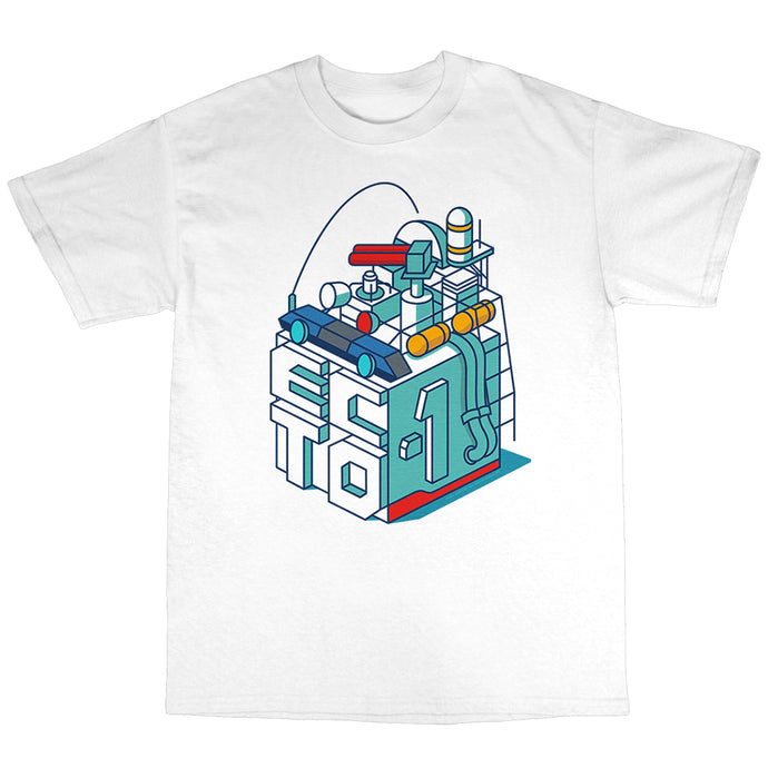 Ghostbusters Afterlife Ecto 1 Youth White Tee