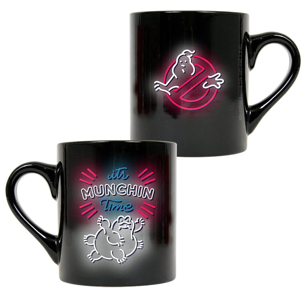 Ghostbusters Afterlife It's Munchin Time Black Mug