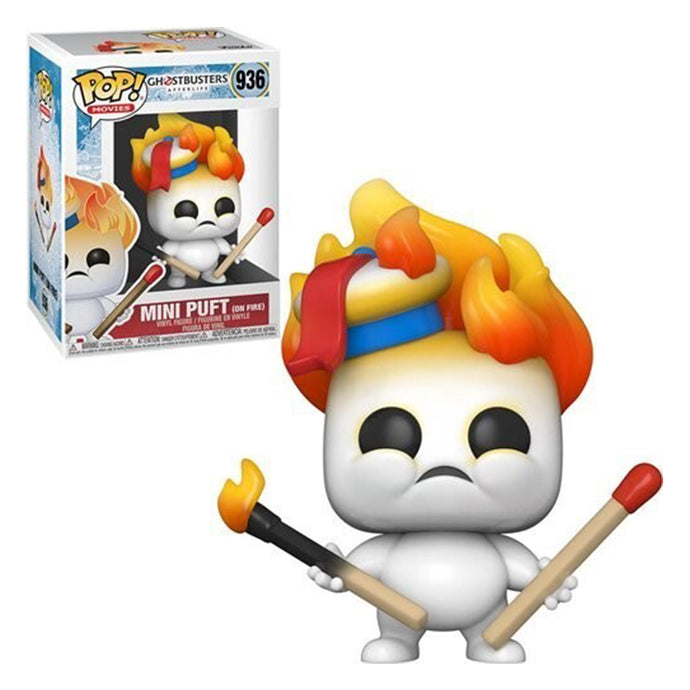Ghostbusters Afterlife Pop Movies: Mini Puft on Fire