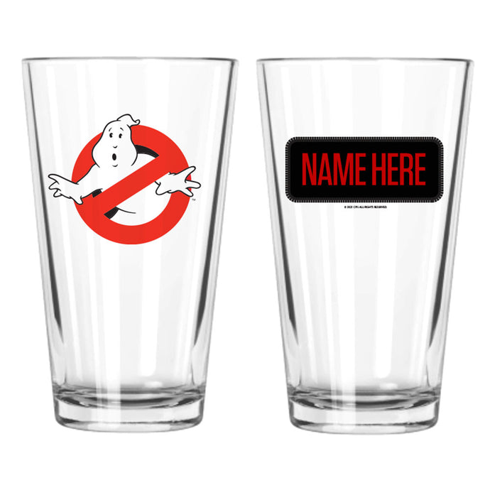 No Ghost Personalized Pint Glass from Ghostbusters